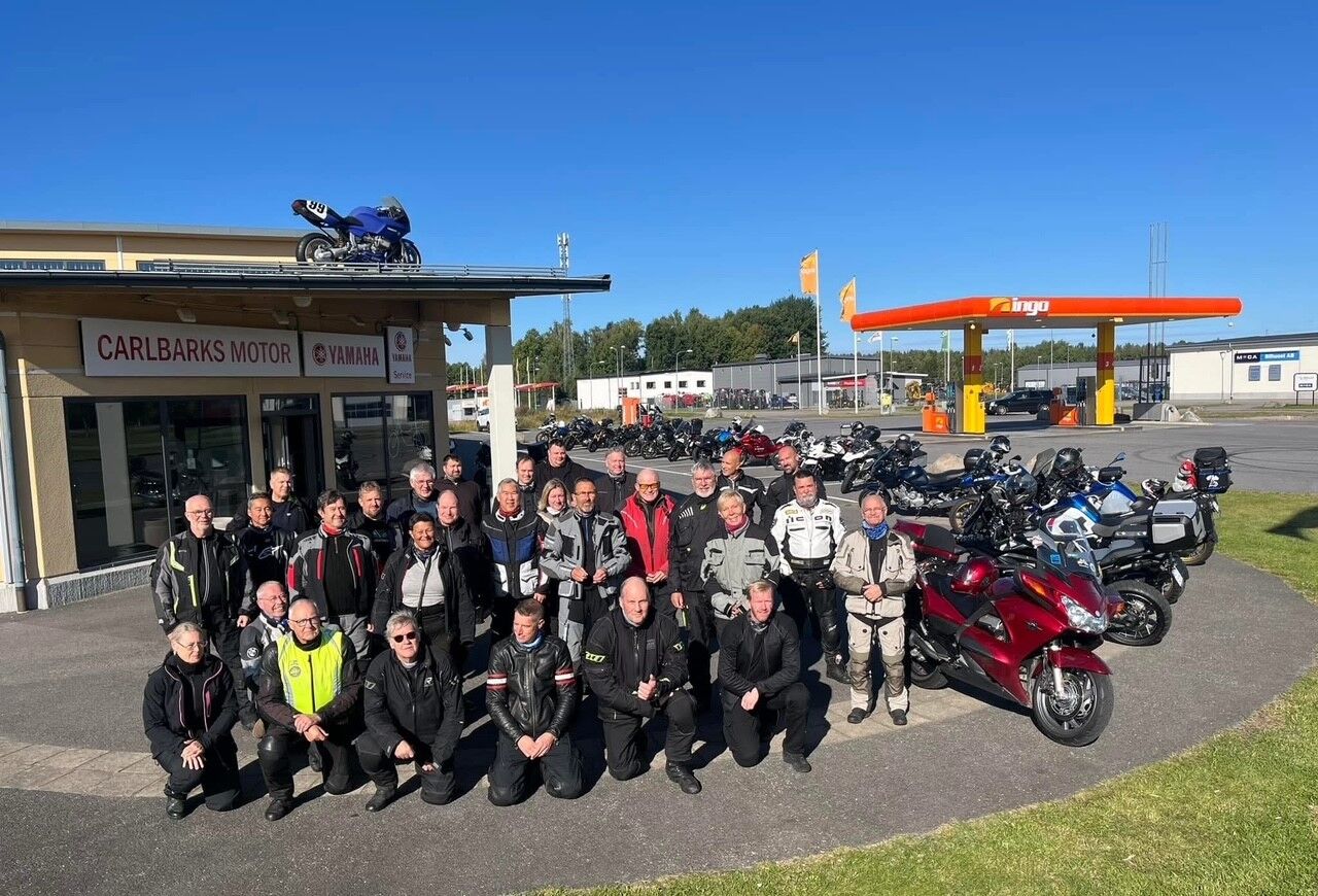 Gruppåkning med Carlbarks Motor